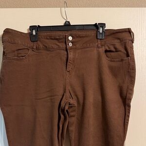 Hollister Brown Women's Flare Jean